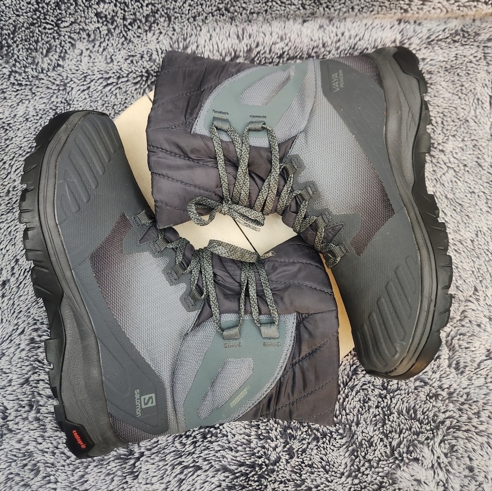 Salomon Vaya Powder TS CSWP Boot Blue Women's Size 7.5 - Picture 5 of 10